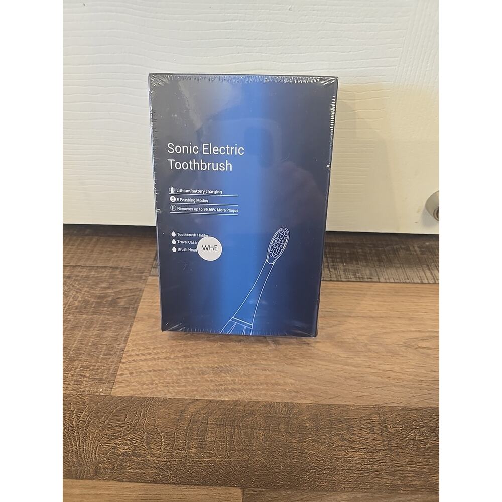 13061 NEW SEALED sonic electric toothbrush With Toothbrush Holder, Travel Case